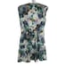 Women Size 2 Rebecca Taylor Enchanted Gardens Drop-Waist Floral-Print Mini Dress