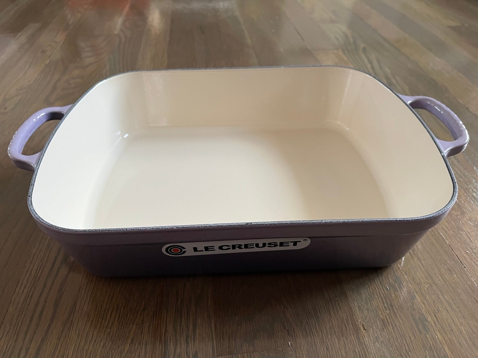 Le Creuset Signature Roaster Rectangular 7 Qt Blue Bell Purple Provence
