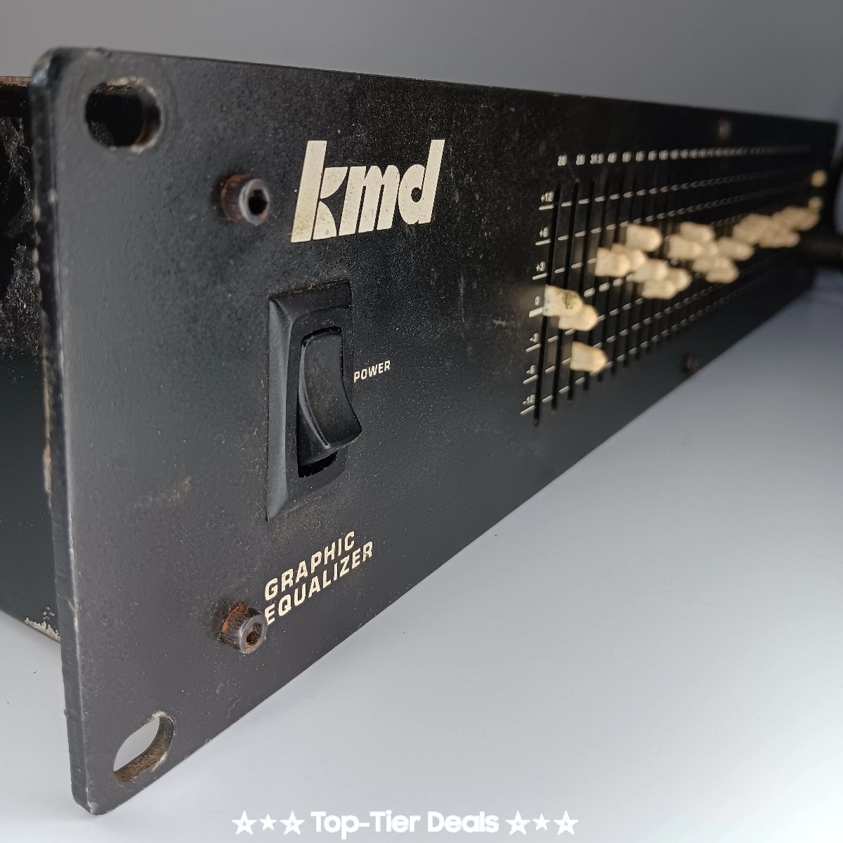 KMD 31 Band Graphic Equalizer Vintage Home Audio EQ HiFi Rack Mount Equipment