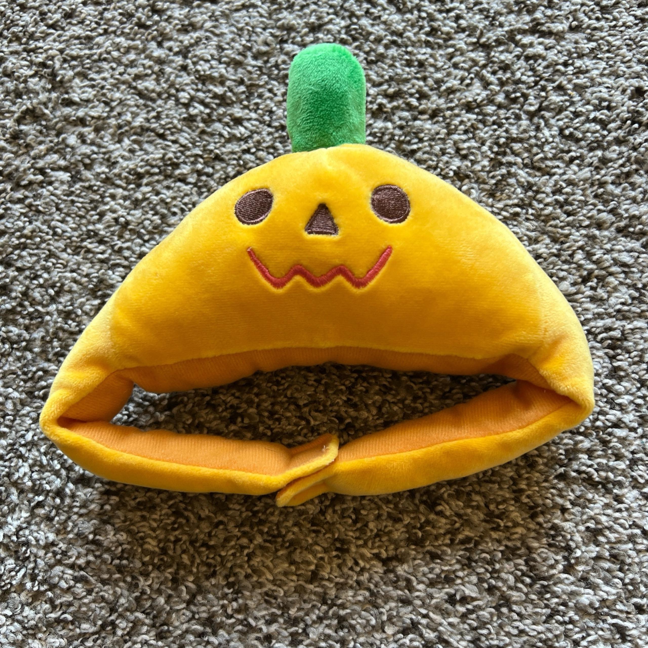 Pumpkin cat headband