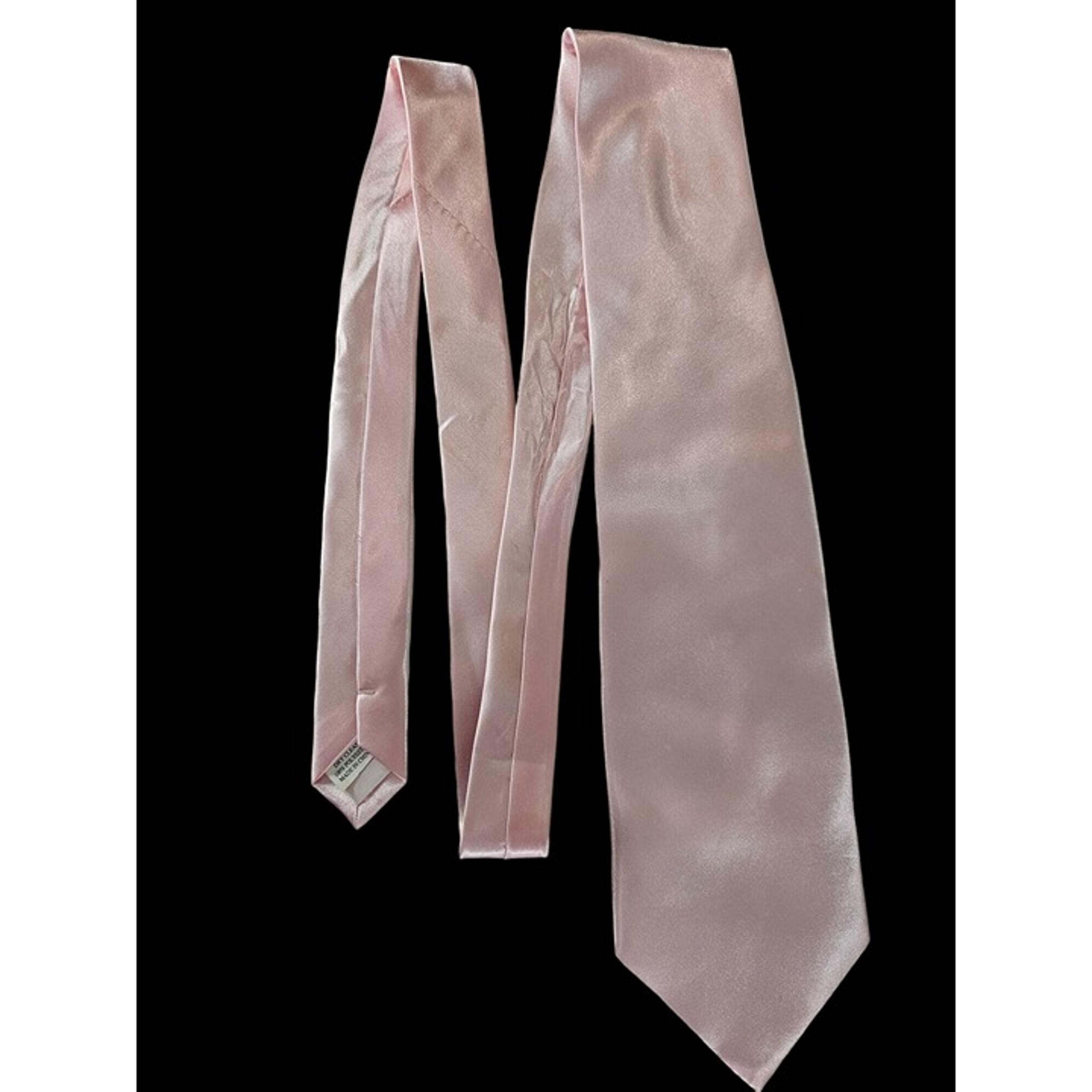 Daniel Ellissa Classic Mens Neck Tie Pink 59" Designer