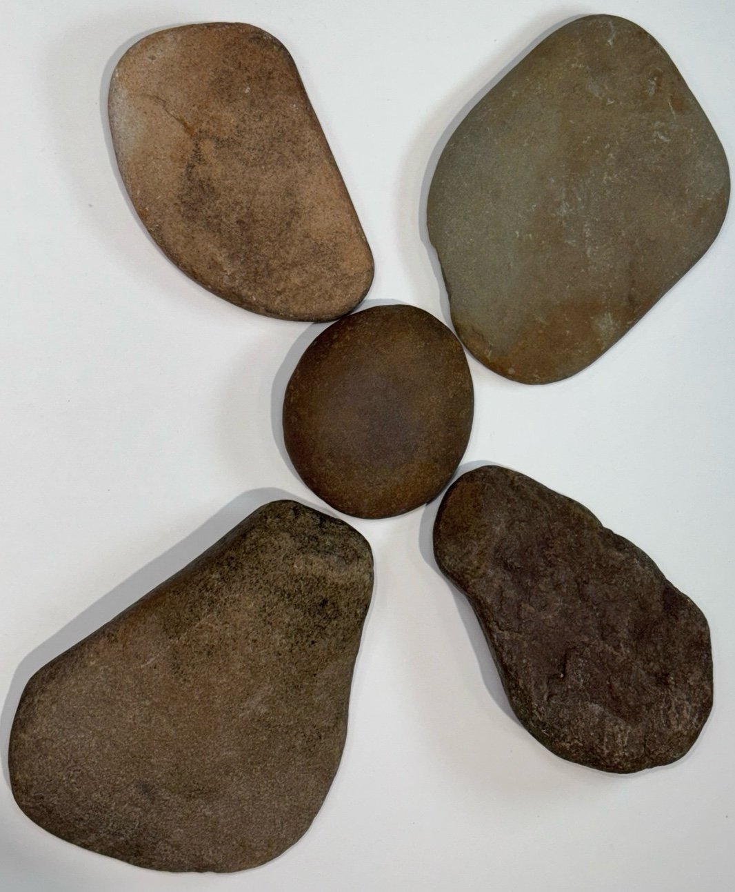 Native American Indian Authentic Artifacts Stone/Tools • 5 Total • VA