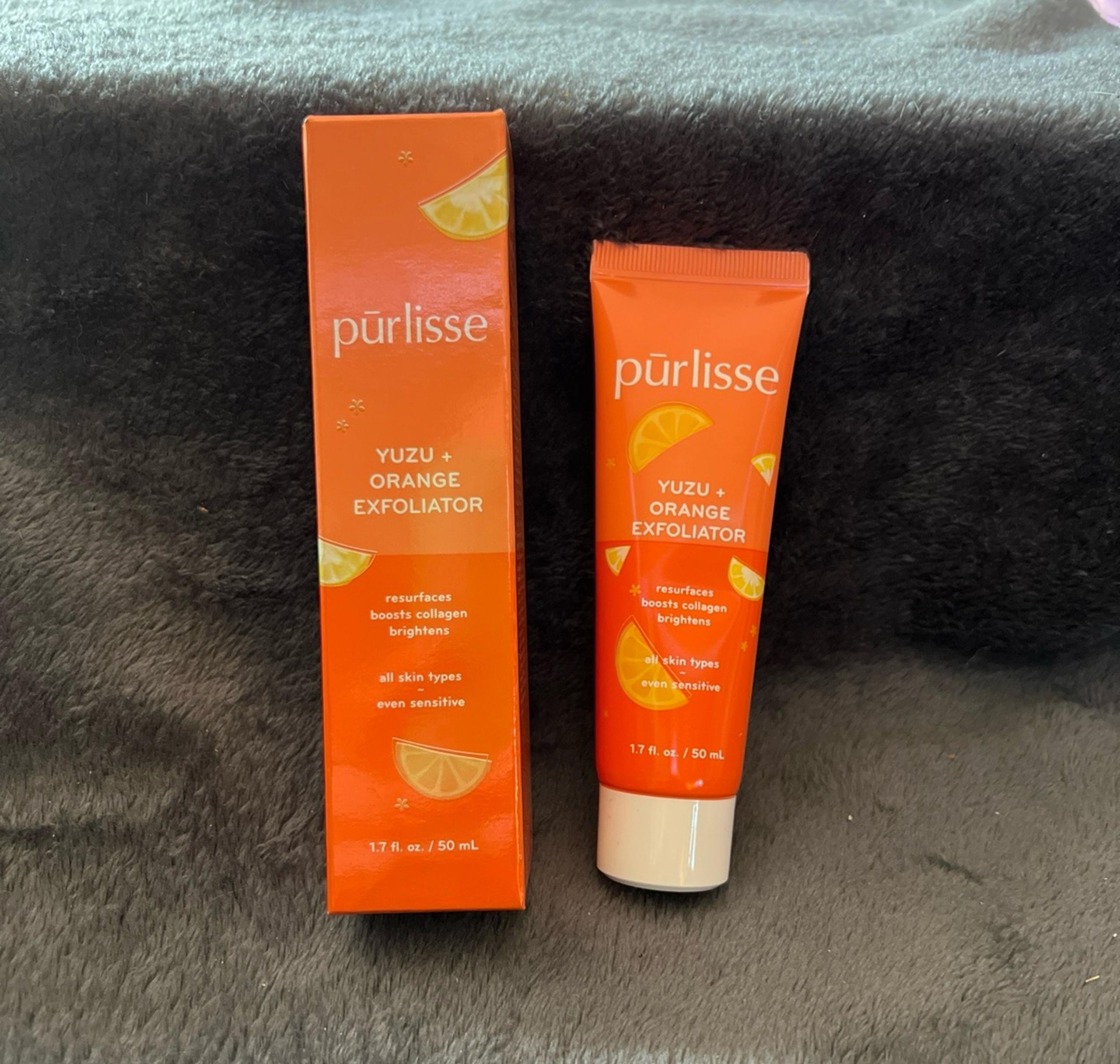 Pūrlisse Yuzu + Orange Face Exfoliator