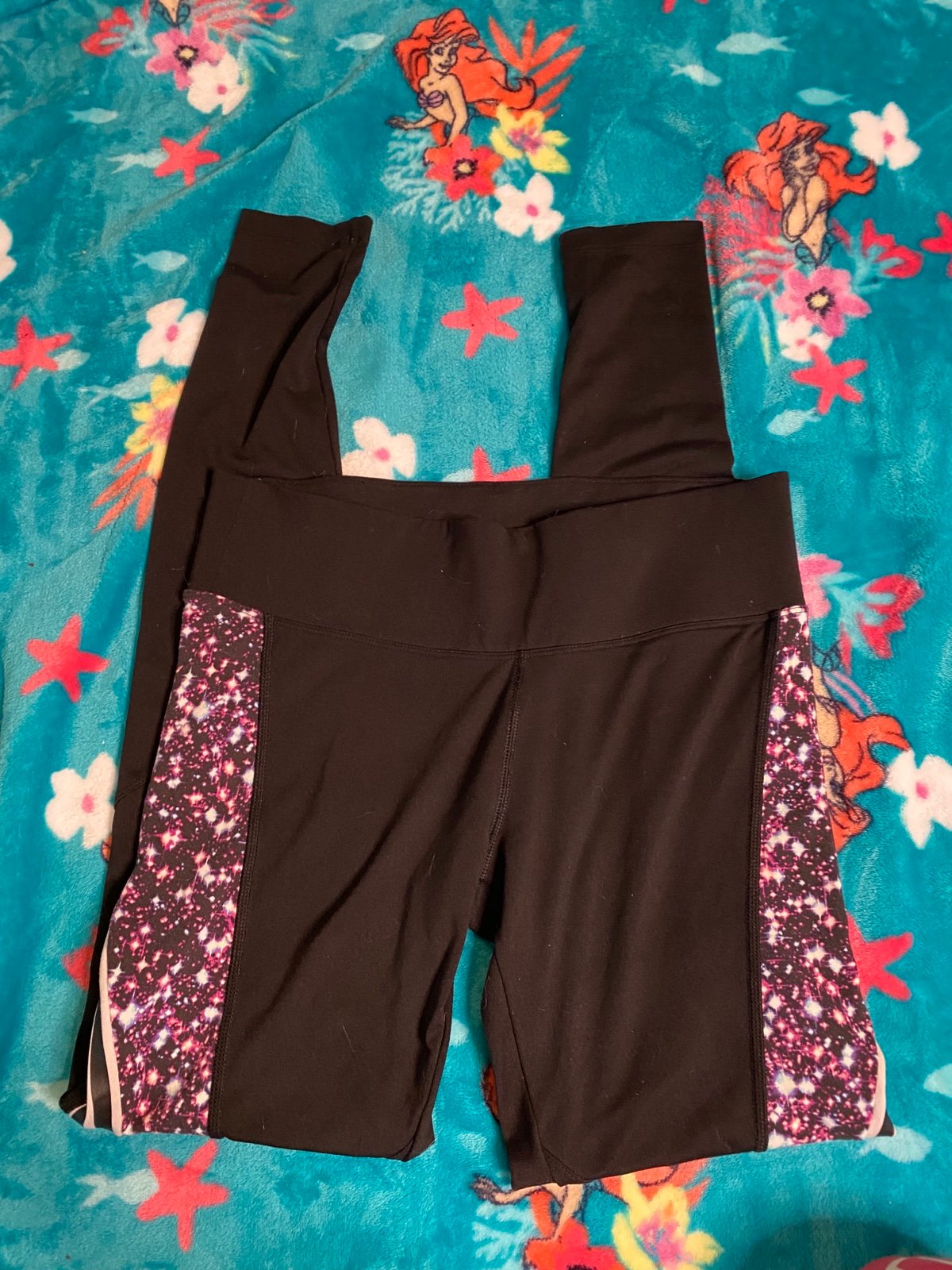 VS pink Galaxy yoga leggings