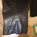 Vegan Leather Wide Legged Pants