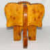 Wooden Elephant Caddy/ Planter