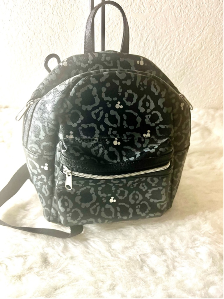 Disney Parks Animal Kingdom Leopard print mini backpack