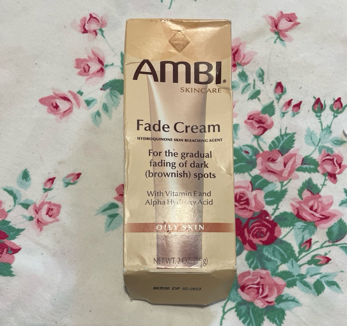 AMBI Fade Cream Oily Skin ORIGINAL FORMULA EXP 2/2023 NEW RARE OLD STOCK VHTF