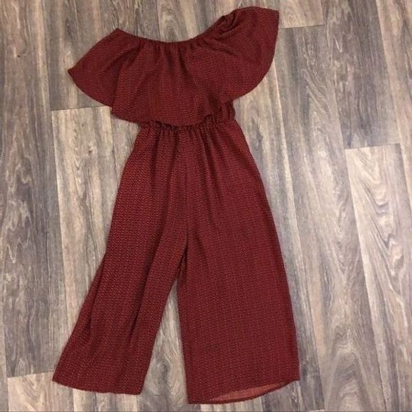 Off the shoulder jumpsuit