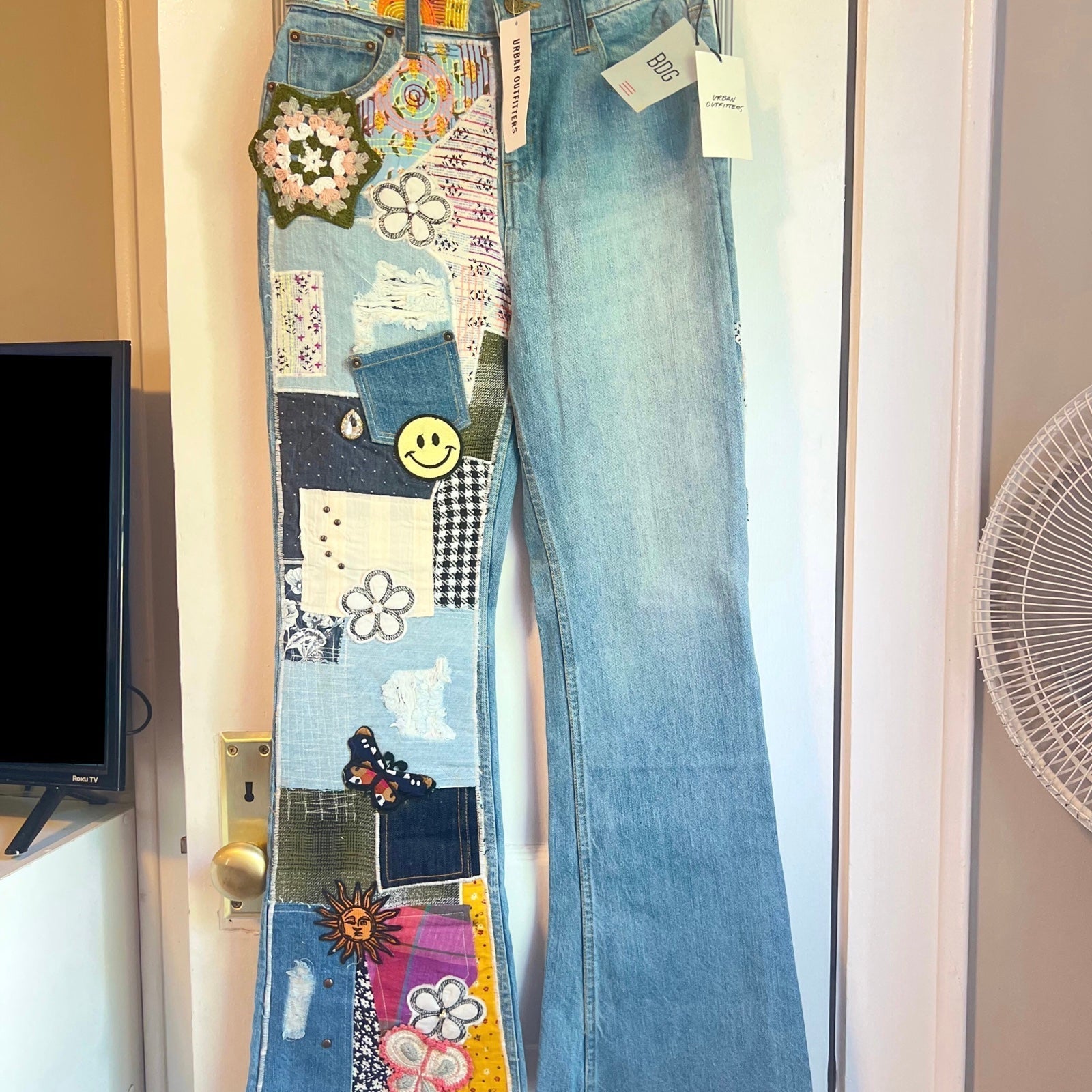 BDG patchwork jeans