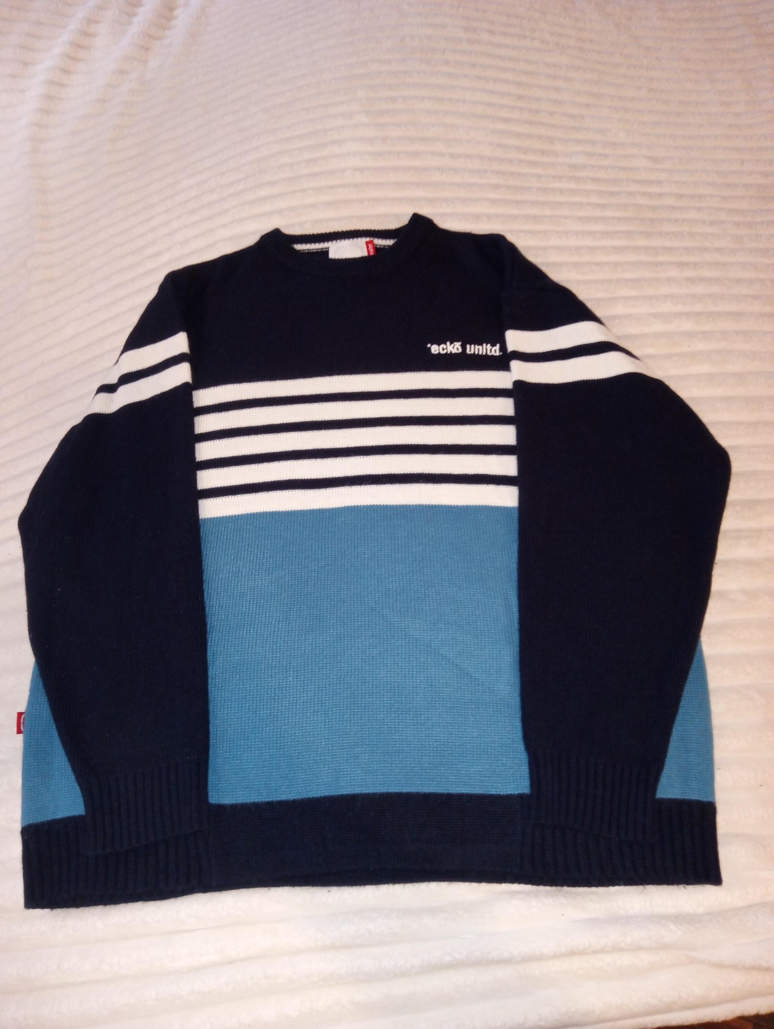 Ecko Unltd Sweater Mens Size XL Long Sleeves Fall Winter Clothes Crew Neck