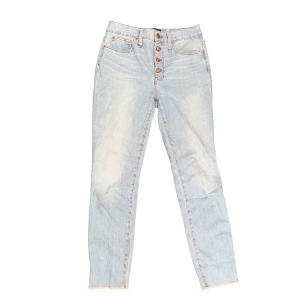 J.Crew Eco High-Rose ToothPick Jeans In Light Worn Wash - Size 27 *HOST PICK*