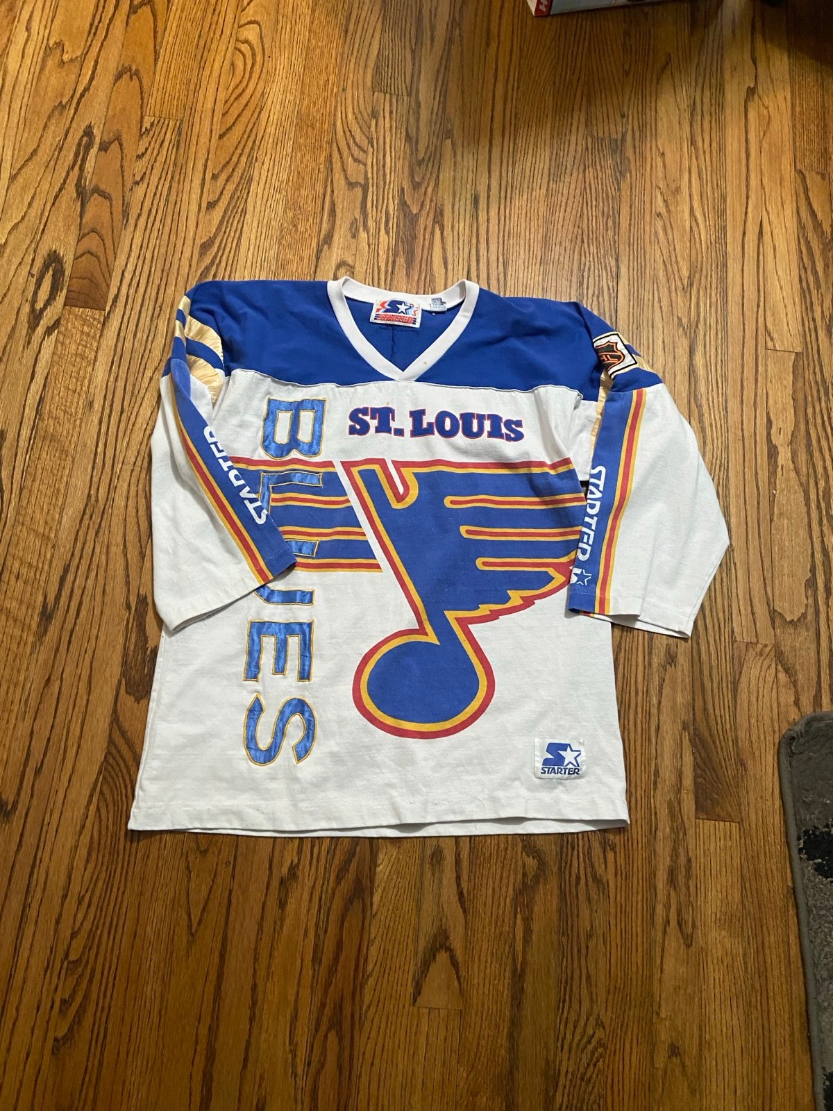 Vintage starter St. Louis blues long sleeve shirt