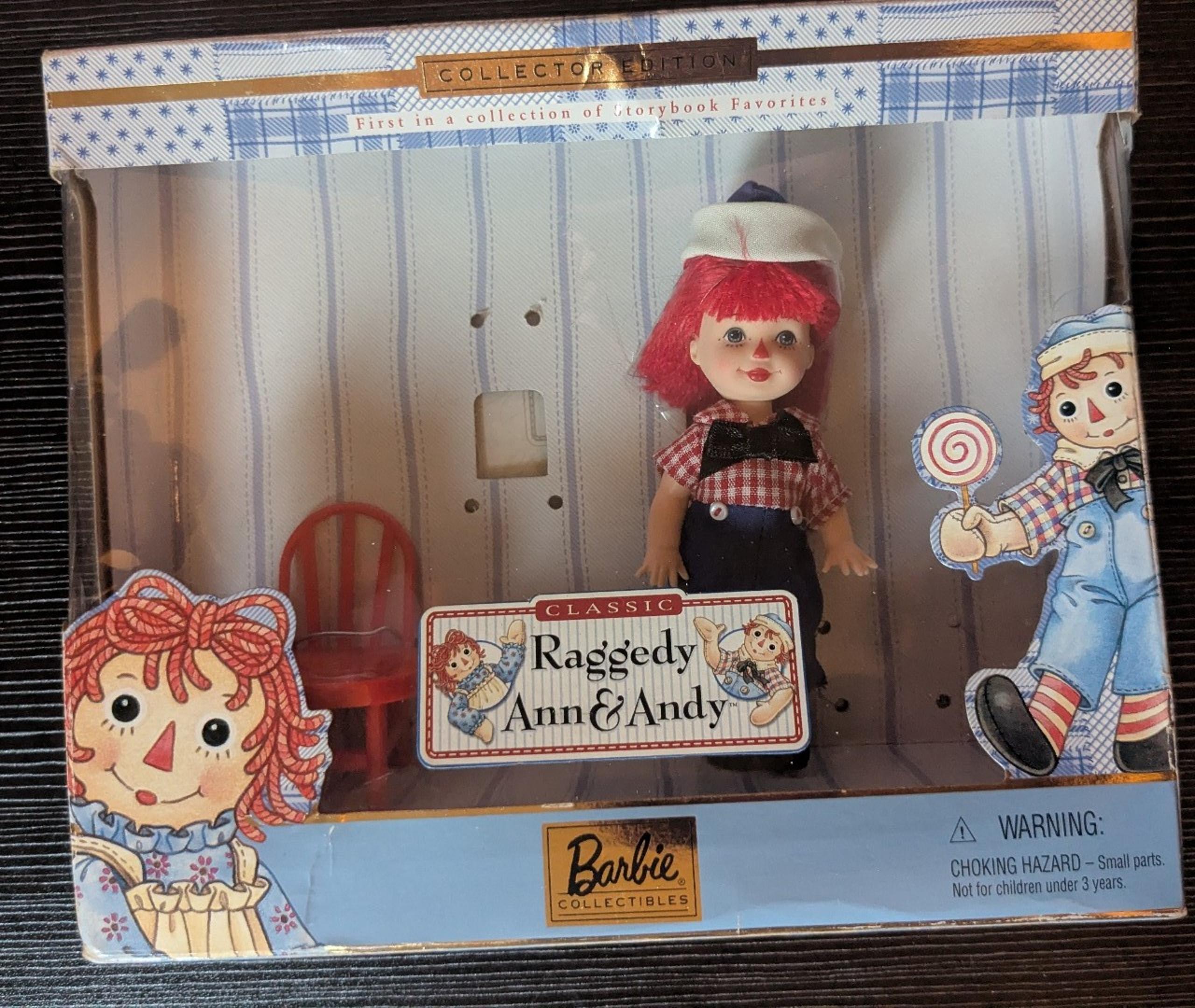 Barbie Classic Raggedy Andy Collector Edition - - 1999 - Mattel
