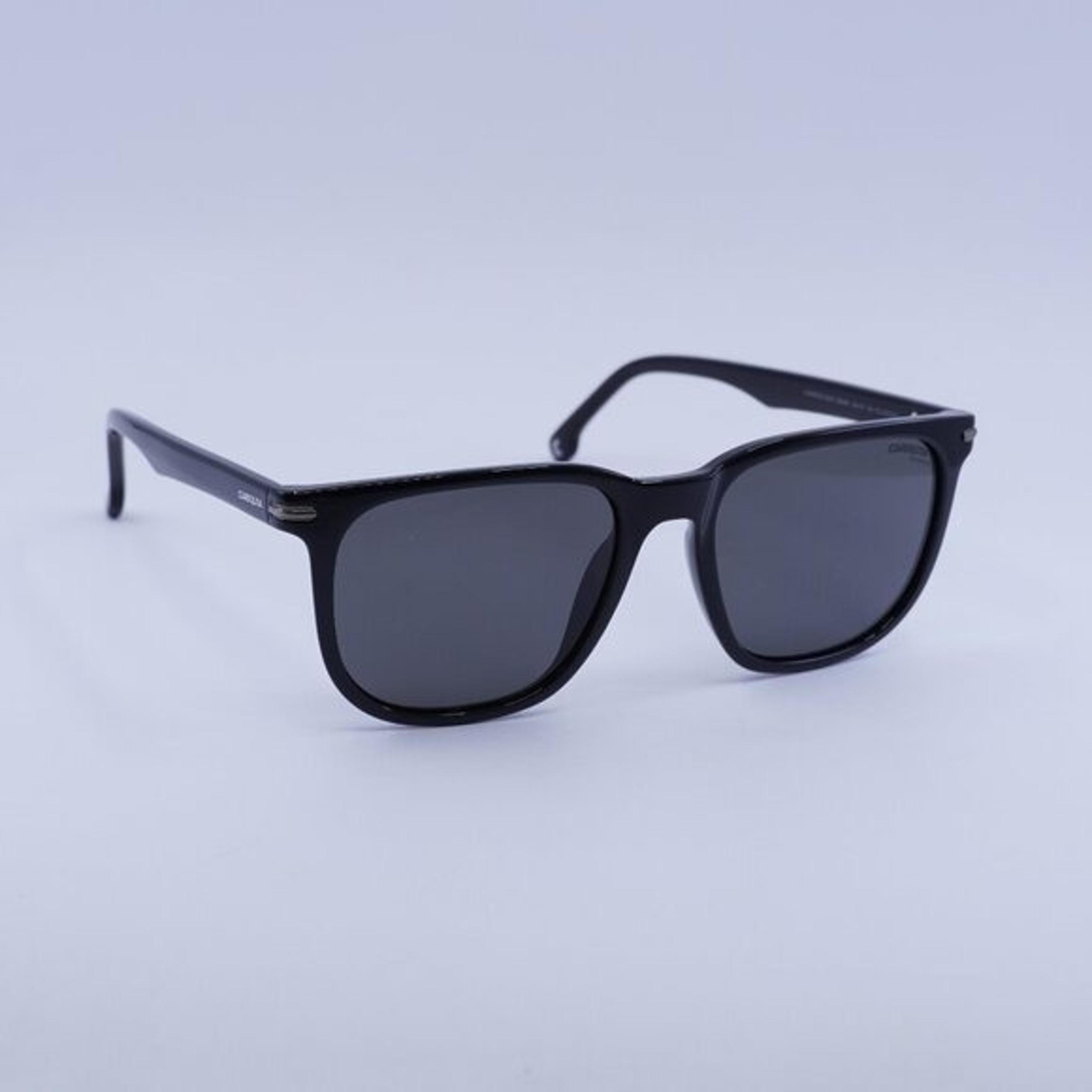 New CARRERA 300/S 008A M9 Sunglasses - Black Frame, Grey Polarized Lenses