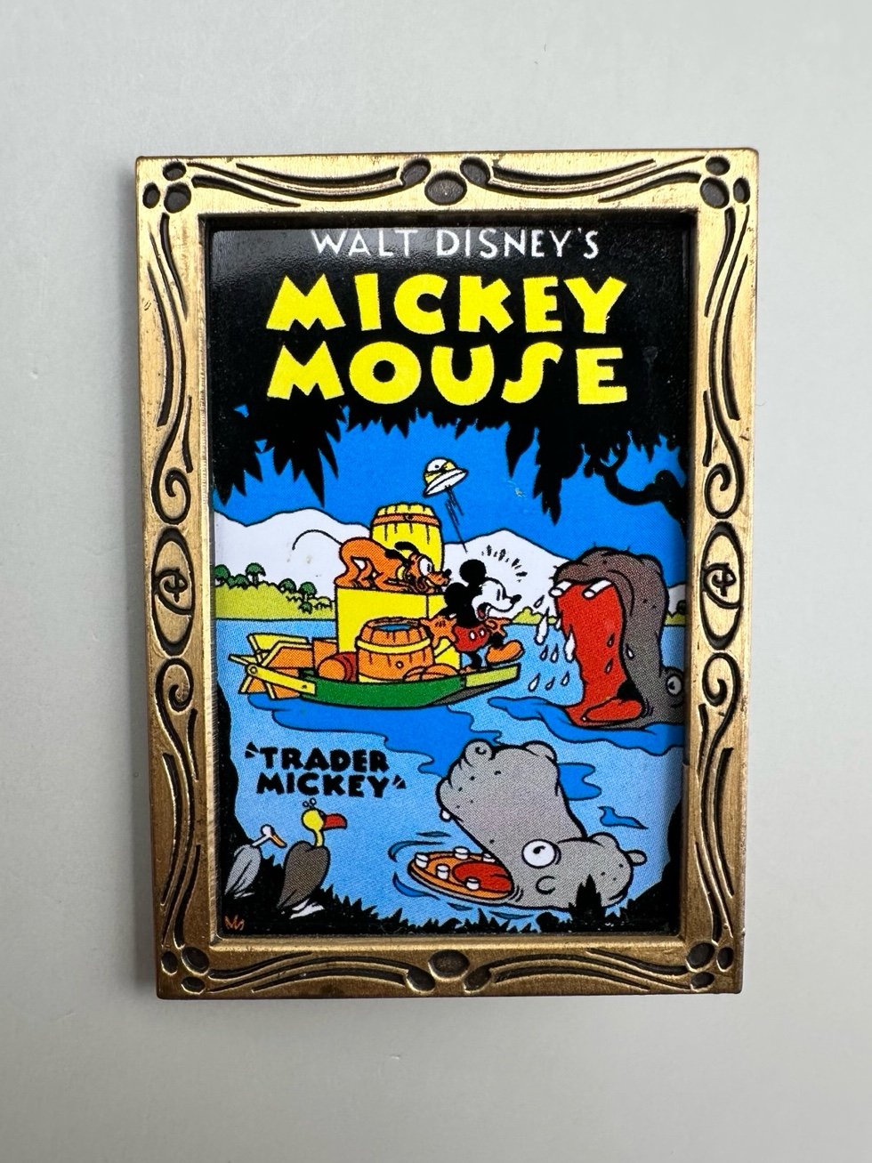 Disney Pin Nostalgia Movie Poster Series - Trader Mickey LE 3000 (#2458) 161M