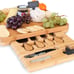 NEW Bamboo Cheese Board and Knife Set