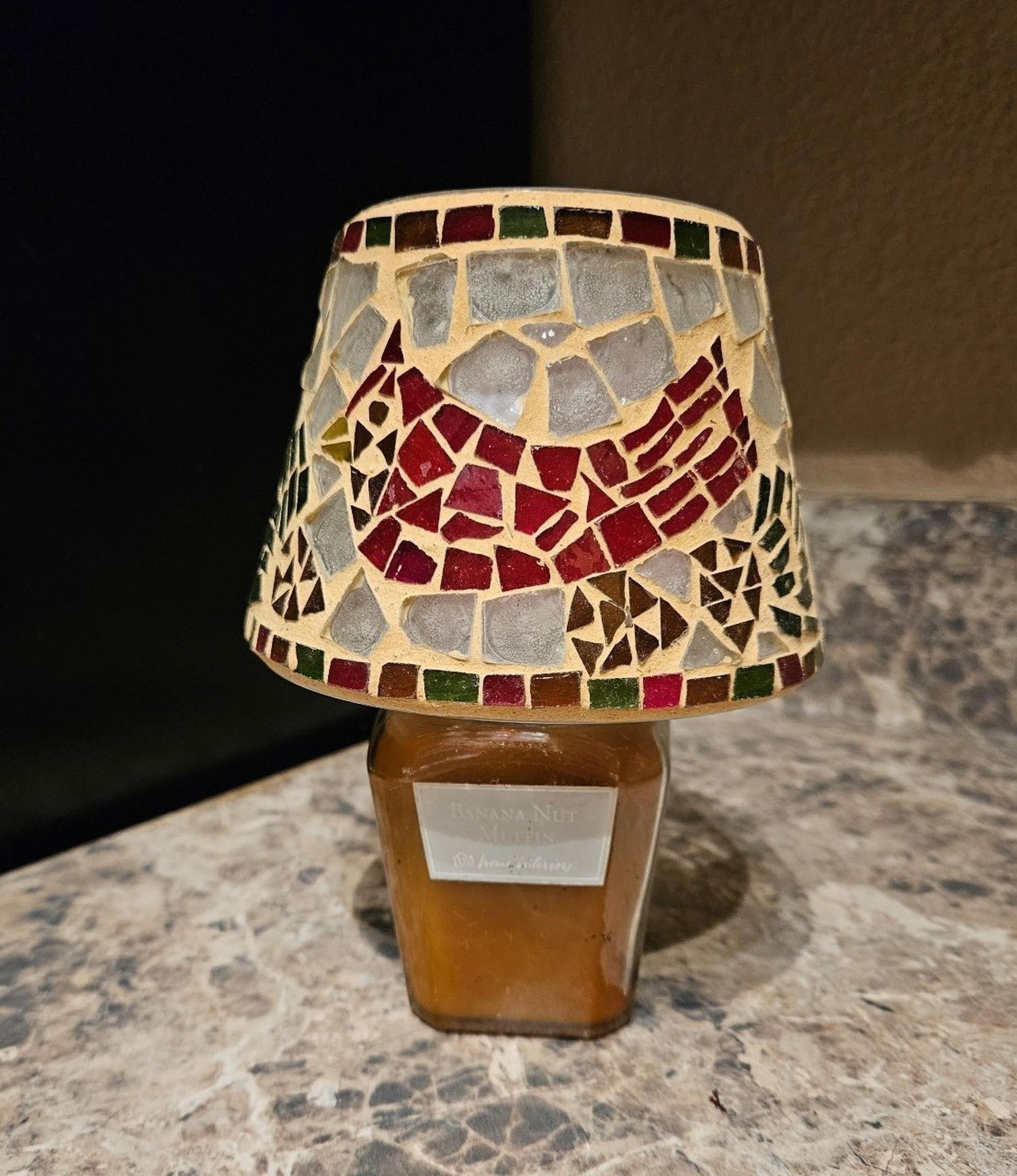 NWT HI Mosaic Candle Shade & BNM Candle