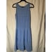 Lauren Ralph Lauren Sleeveless Sweater Knit Fit and Flare Dress Blue Medium FF8