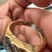 10K gold ring with white gold