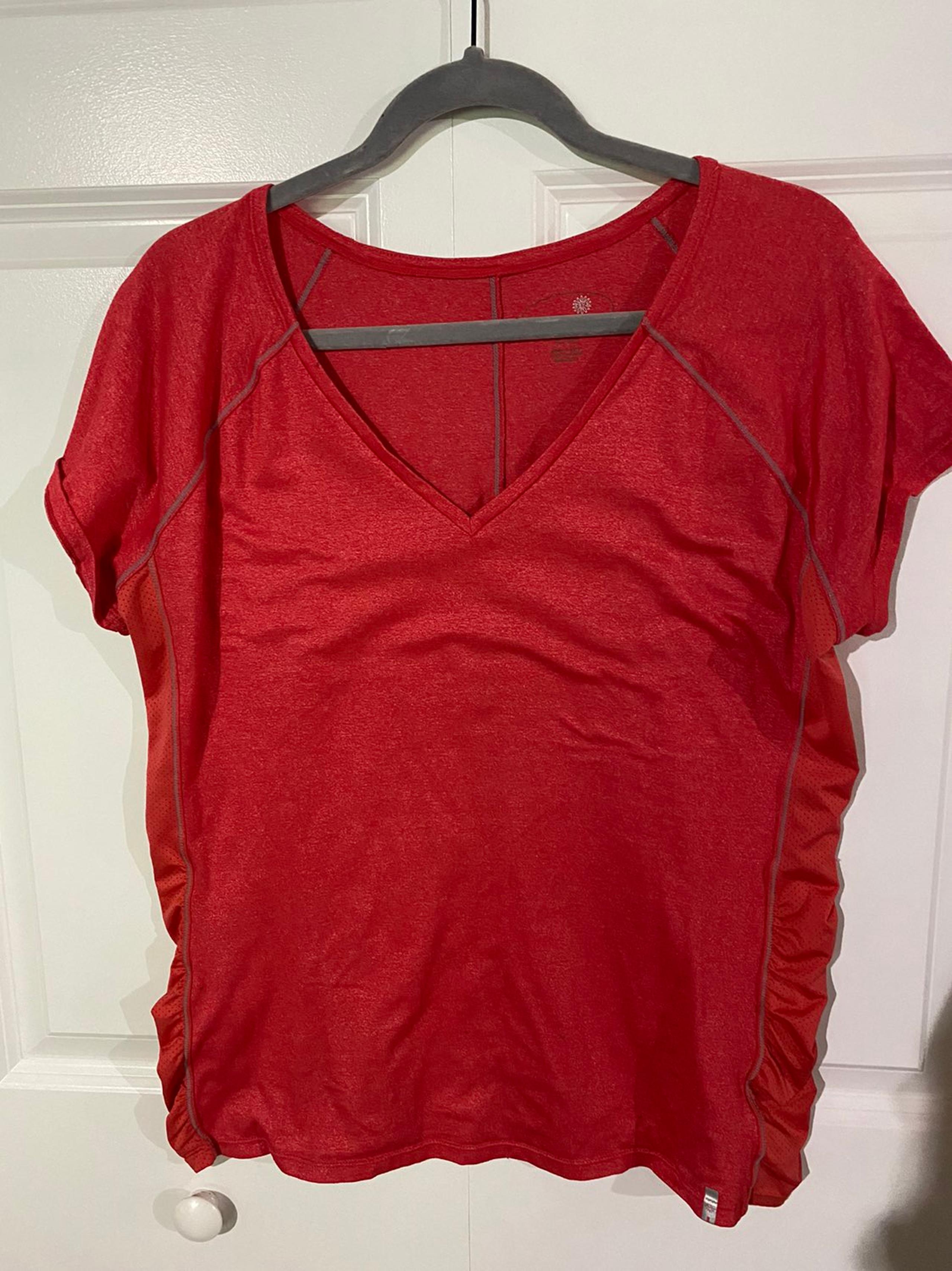 Tangerine Womens XL Coral Lightweight Athletic T-Shirt