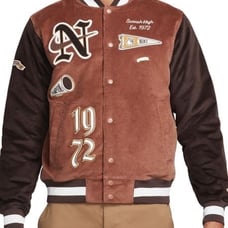 NIKE SPORTSWEAR CORDUROY BOMBER JACKET Men – Archaeo Brown/Baroque Brown