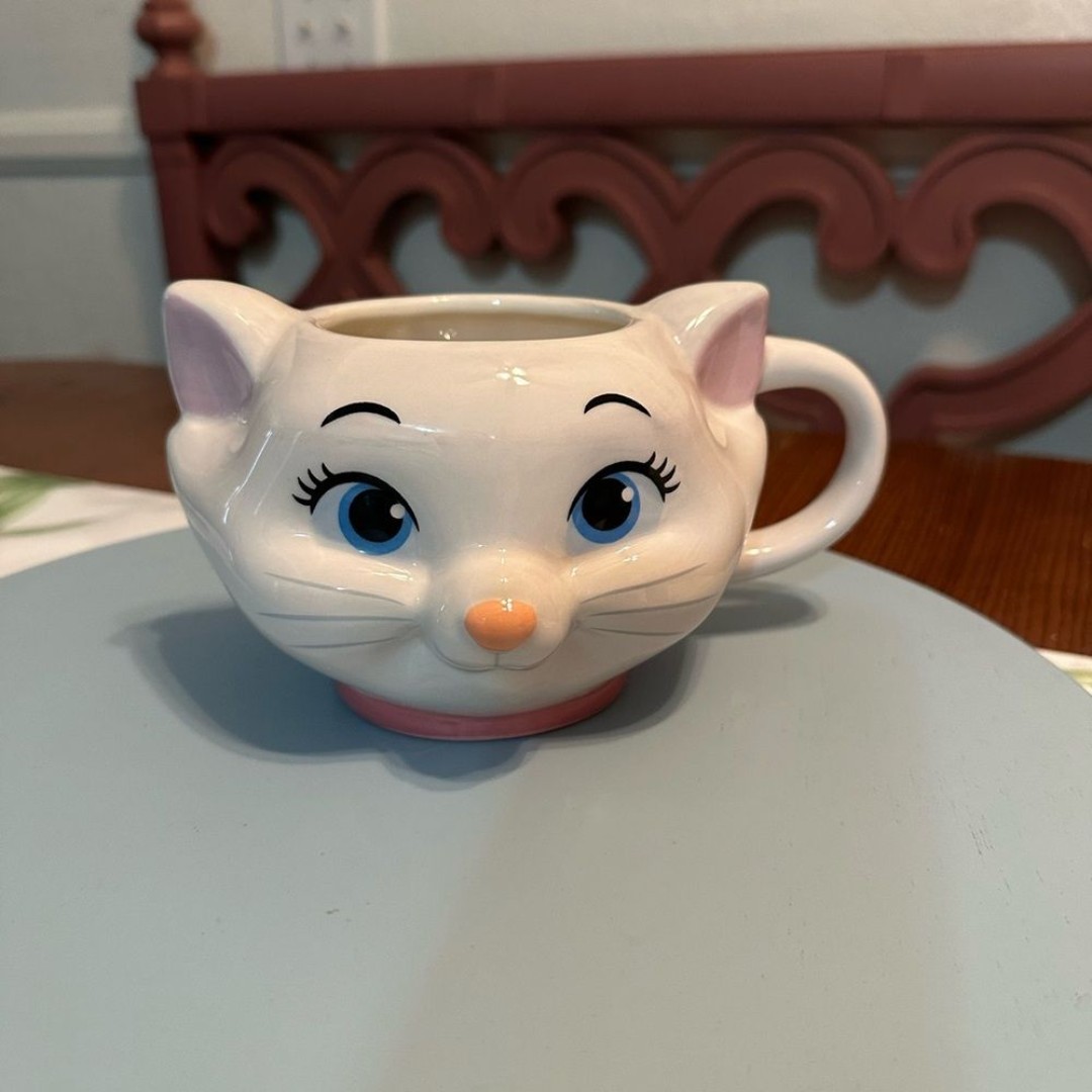 Disney White and Pink Mouse Mug with Ears