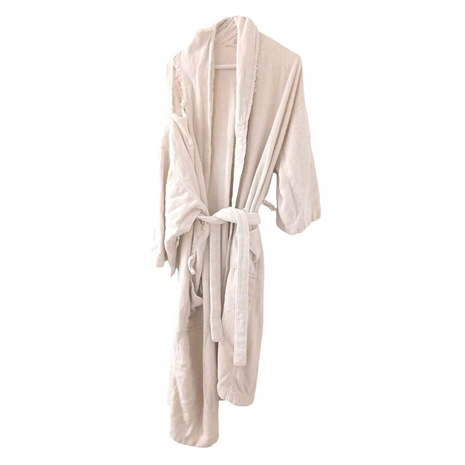 Wretched Old BATH ROBE Distressed Deplorable Torn Mens THEATRE Movie Halloween