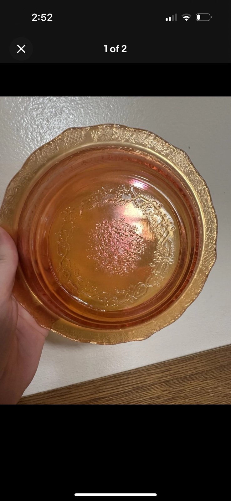 Marigold Vintage Glass Lot