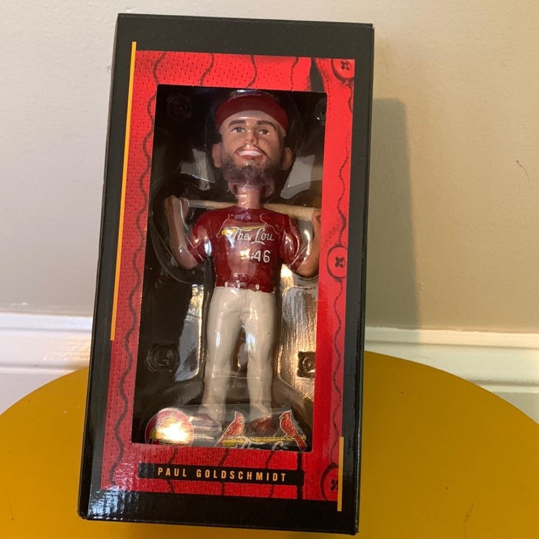 PAUL GOLDSCHMIDT CITY CONNECT BOBBLEHEAD 6/28/24 SGA ST. LOUIS CARDINALS
