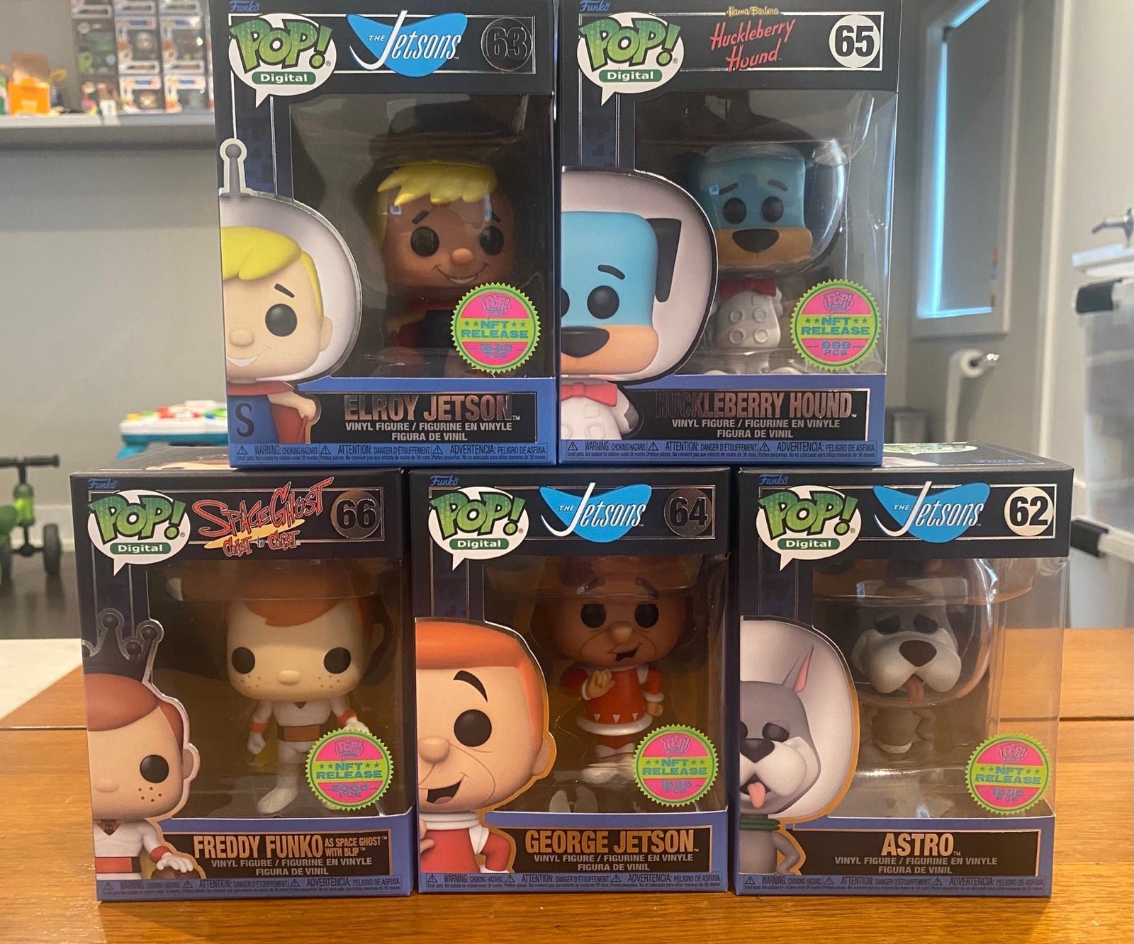 Digital Funko Pop: HB, Series 1, Master Set (5 POPs)