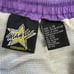 Vintage 80s Converse Magic Johnson Collab L Teal Purple Swim Lined Trunks Shorts