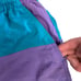 Vintage 80s Converse Magic Johnson Collab L Teal Purple Swim Lined Trunks Shorts