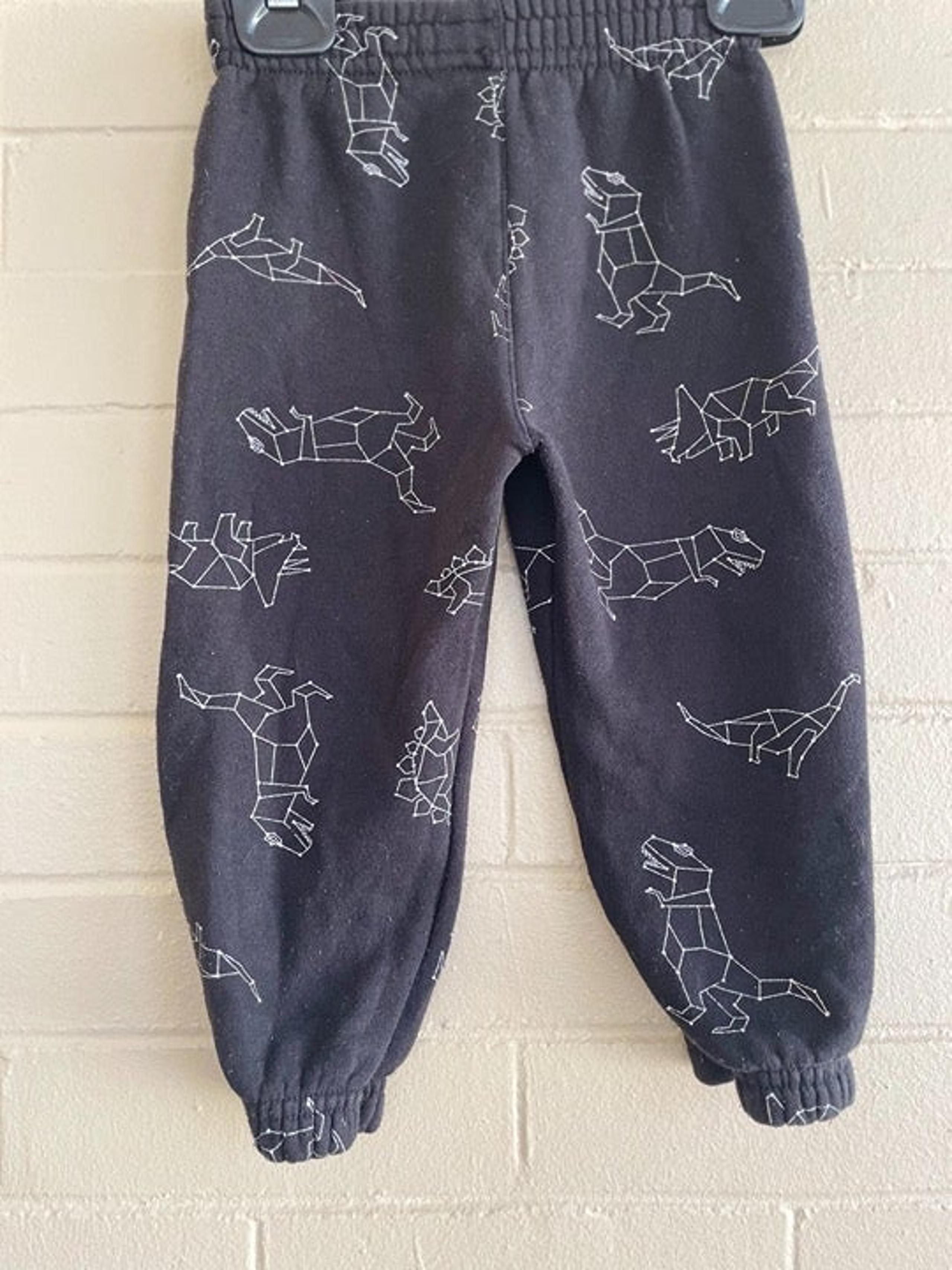 Garanimals black sweat shirt and pants 3T set