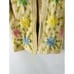 VTG 1950s Womens Small Rainbow Floral All Over Crewel Stitched Cardigan Sweater