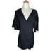 NWT Lovers + Friends Revolve Thaylise Black Linen Mini Short Dress Size Medium