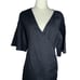 NWT Lovers + Friends Revolve Thaylise Black Linen Mini Short Dress Size Medium