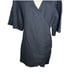 NWT Lovers + Friends Revolve Thaylise Black Linen Mini Short Dress Size Medium