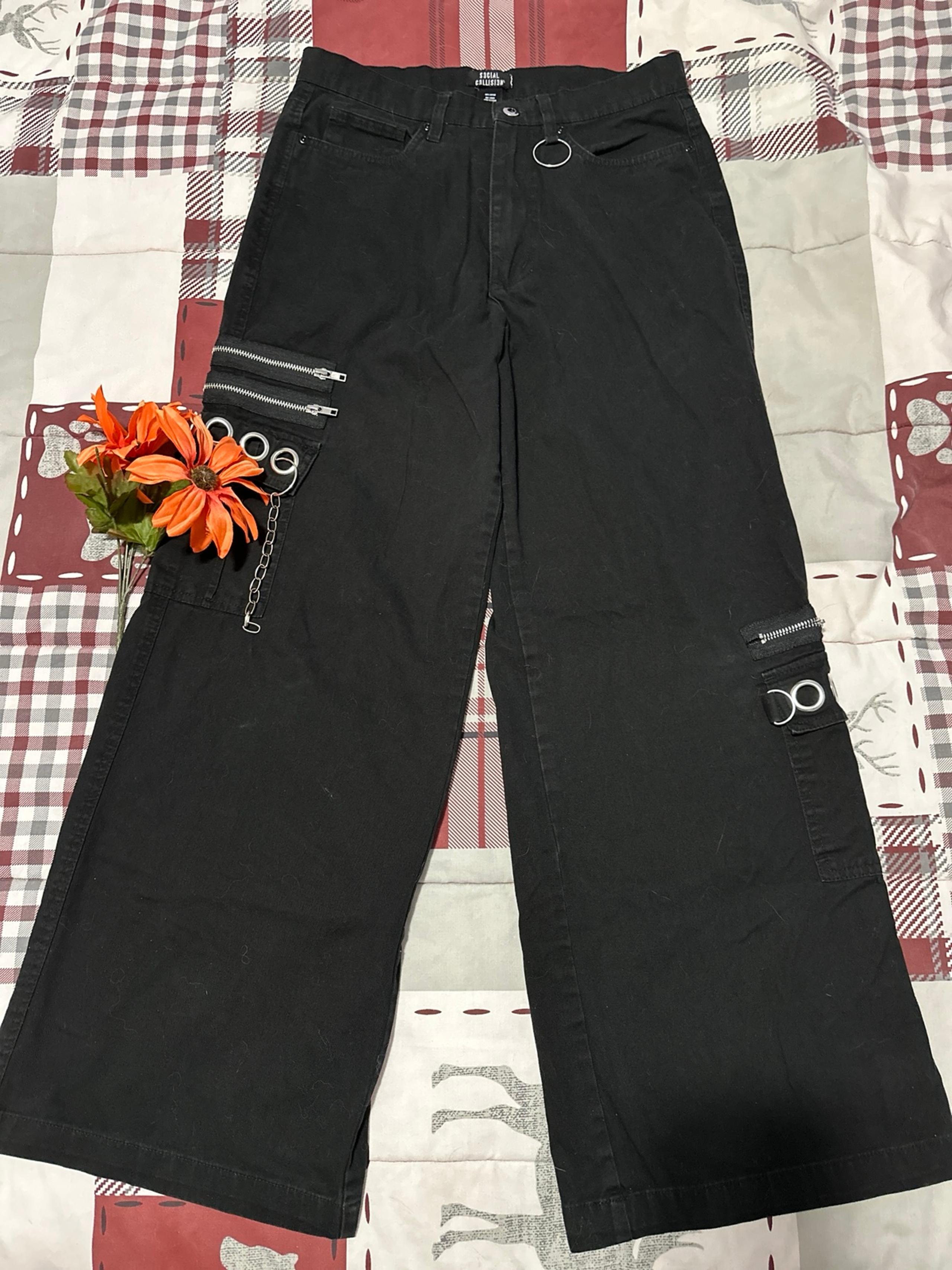 Mens Social Collision Gothic/emo pants