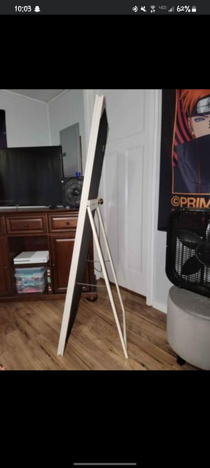 Stand up mirror