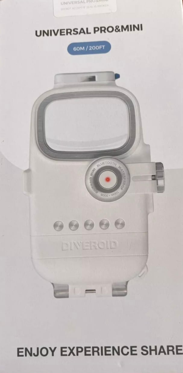 MSRP 425 Diveroid - Universal Pro & Mini White (New in Box) SEALED