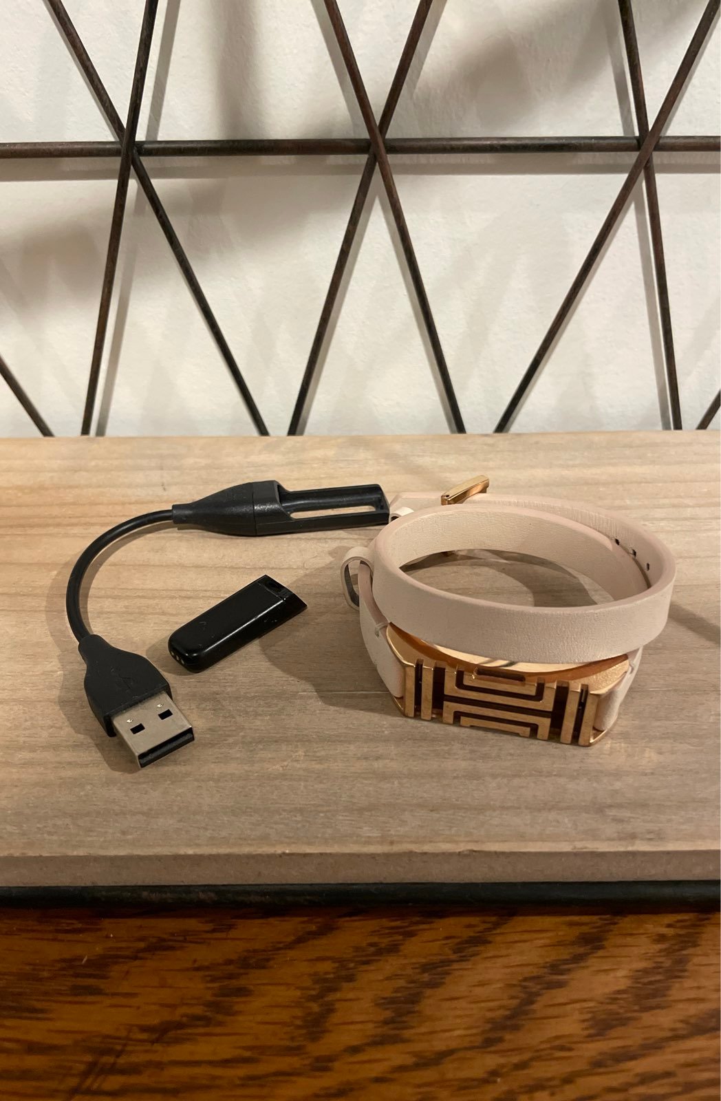 Tory Burch Fitbit and bracelet