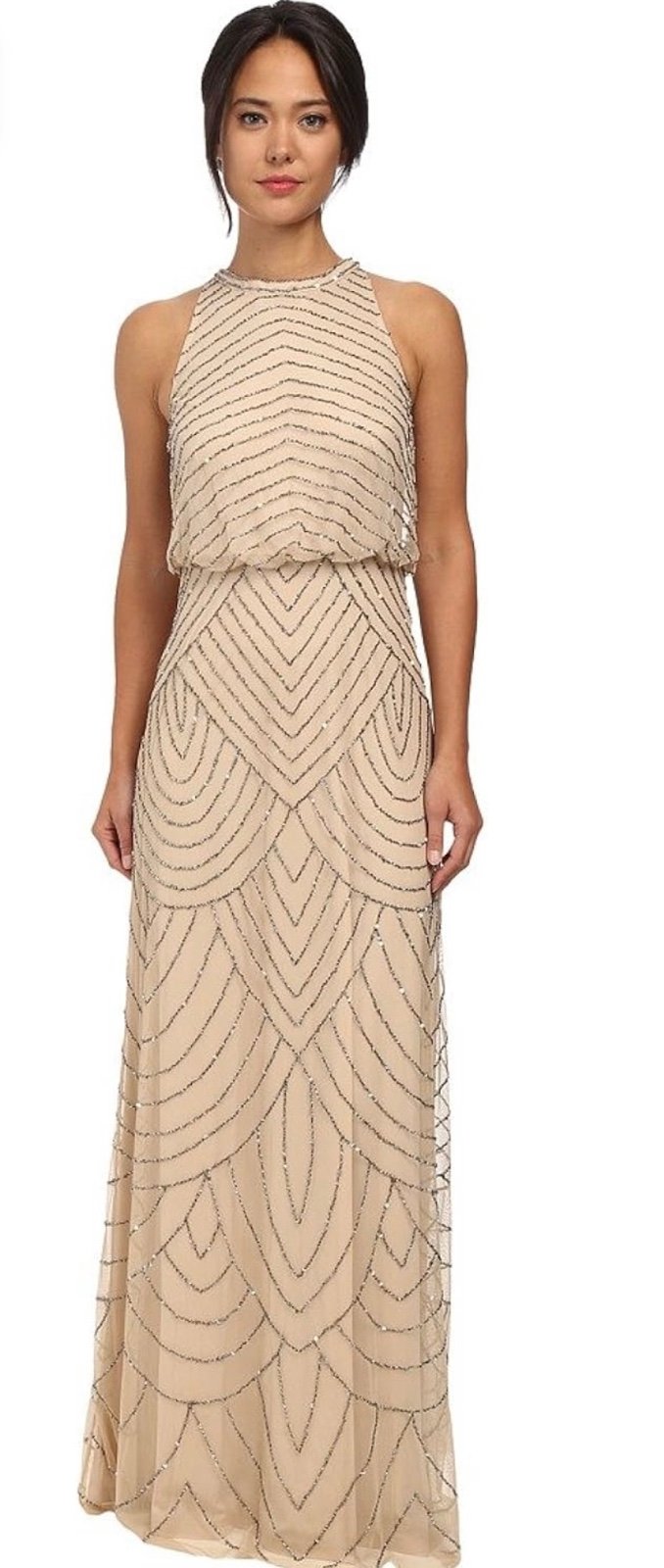 adrianna papell evening gown dresses
