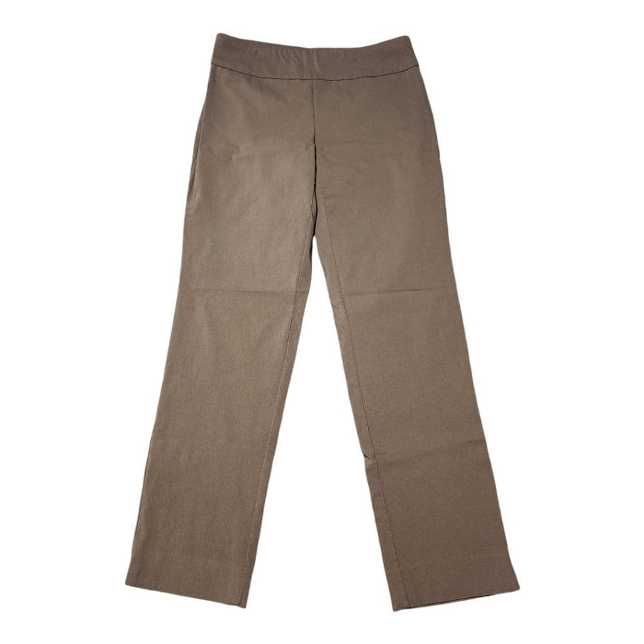 Orvis Women's Elastic Waist Stretch Gray Pants, Size 8 NWOT