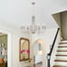Chandelier Crystal, Brushed Nickel
