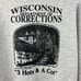 Vintage 97 Wisconsin Department of Corrections Crew Neck Pullover Sweater XL