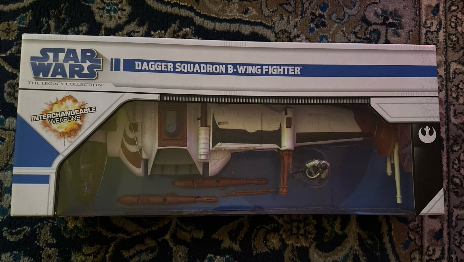 MISB Star Wars Dagger Squadron B-Wing Fighter