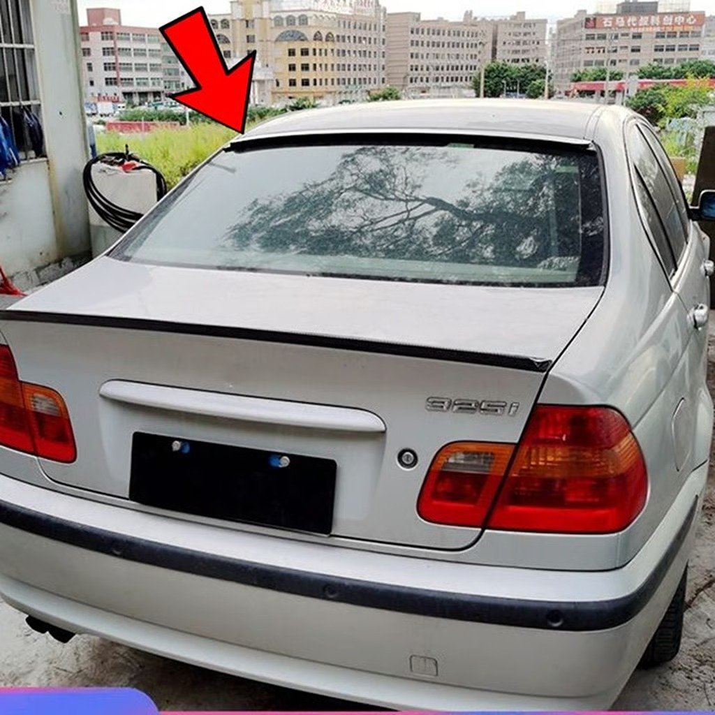 1998-2006 BMW 3 Series E46 Roof Spoiler Brand New Gloss Black