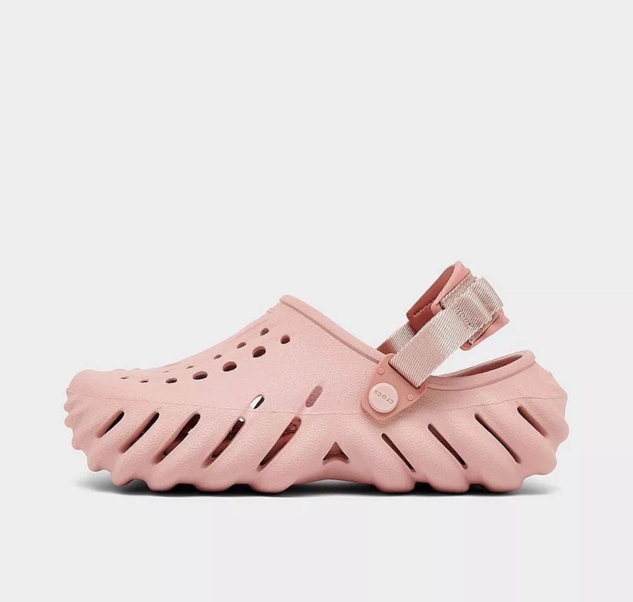 NWT Crocs ECHO CLOG K Kid – Pink Clay 208190 6TY C13