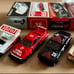 Miniature Racing Cars, 4 Types, Rare, Excellent Condition